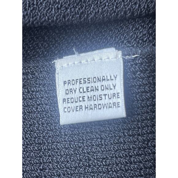 ST JOHN Evening Black Santana Knit Formal Jacket Women’s Size 6 Pristine - Picture 4 of 9